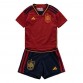 Spanien VM 2022 Hjemmebanetrøje Børn Kortærmet